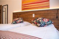 Postel nebo postele na pokoji v ubytování City Hotel Bamberg