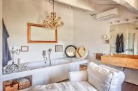 A seating area at Borgo Marcena