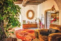 A seating area at Borgo Marcena