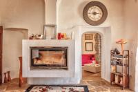 A seating area at Borgo Marcena