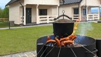 Gril pre hostí v dovolenkovom dome