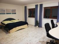 Postel nebo postele na pokoji v ubytování Apartmán u Kartouzky