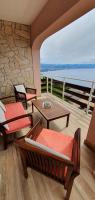 Balkón alebo terasa v ubytovaní Holiday paradise Opatija