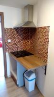 Kuchyň nebo kuchyňský kout v ubytování Apartmány Kukaččí hnízdo