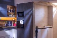 Kuchyňa alebo kuchynka v ubytovaní Apartment Cubo Maksimir 1