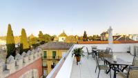 Balkón alebo terasa v ubytovaní Suites Murillo Alcázar