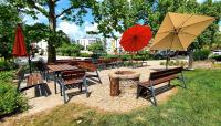Ogród w obiekcie Relax Apartman