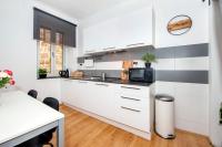 Kuchyň nebo kuchyňský kout v ubytování Apartment Mimi