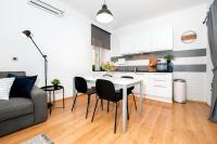 Kuchyň nebo kuchyňský kout v ubytování Apartment Mimi