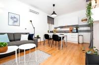 Kuchyň nebo kuchyňský kout v ubytování Apartment Mimi
