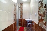 Koupelna v ubytování Hotel Zlechov