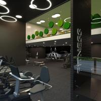 Fitness centrum a/nebo fitness zařízení v ubytování NovumApartamenty