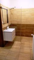 Koupelna v ubytování Apartmány Kukaččí hnízdo