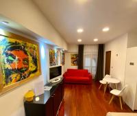 A television and/or entertainment centre at Nel Sole monolocale
