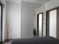 Postel nebo postele na pokoji v ubytování Apartmán Starovičky 406