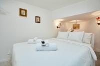 Posteľ alebo postele v izbe v ubytovaní Apartment Villa Ahava Buža