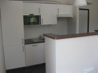 Kuchnia lub aneks kuchenny w obiekcie Schieszl Apartments Zamárdi 3
