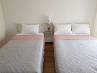 Posteľ alebo postele v izbe v ubytovaní Harmony Apartment Kavala