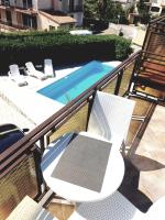 Balkón alebo terasa v ubytovaní House Marcone - pool