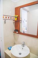 Kúpeľňa v ubytovaní Theodora Rooms