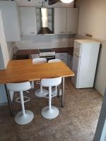 A kitchen or kitchenette at Fotini Studios