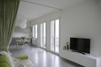 A television and/or entertainment centre at IseoLakeRental - La Villina - Zù