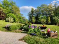 Zahrada ubytování Lake House Sebanc