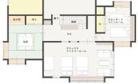 2nd Houseの見取り図または間取り図