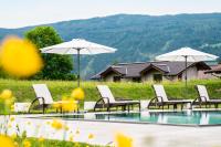 Widok na góry z tego aparthotelu