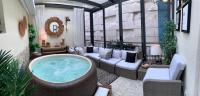 Posezení v ubytování Apartment Luxury Palace No1