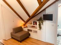 TV a/nebo společenská místnost v ubytování Apartment Luxury Palace No1