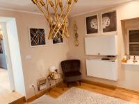 Kuchyň nebo kuchyňský kout v ubytování Apartment Luxury Palace No1