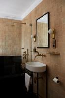 Koupelna v ubytování Boutique Hotel Mendi Argia