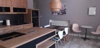 Kuchyň nebo kuchyňský kout v ubytování Flat Jindrichuv Hradec