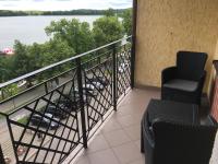 Balkon lub taras w obiekcie Apartament Ełk Promenada