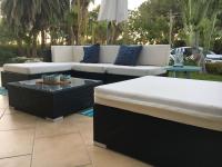 A seating area at Villa Federica