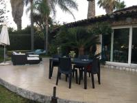 A garden outside Villa Federica