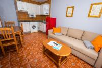 Una cocina o zona de cocina en Apartamentos Cudillero