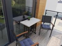 Balkón alebo terasa v ubytovaní M&K Apartament Marynarski- Sobieszewo, Wyspa Sobieszewska