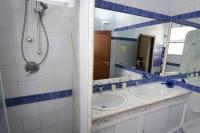 A bathroom at VILLA AZZURRA beachfront Mondello - Palermo