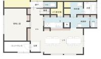 2nd Houseの見取り図または間取り図