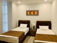 Hotel Tsereteli Palaceにあるベッド