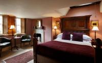 a bedroom with a large bed and a fireplace at The Rookery in London