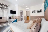 Televízia a/alebo spoločenská miestnosť v ubytovaní La Cassarmonica Guest House