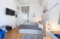 Posteľ alebo postele v izbe v ubytovaní Apartments Caleta