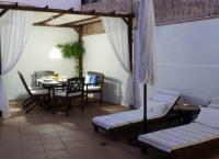 A seating area at Casa Villamena