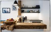 Kuchyňa alebo kuchynka v ubytovaní Ferienwohnung Seeblick Grundlsee
