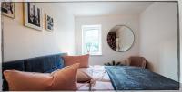 Posteľ alebo postele v izbe v ubytovaní Ferienwohnung Seeblick Grundlsee