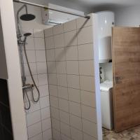 Koupelna v ubytování Apartmán Špacír
