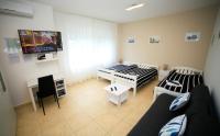 Televízia a/alebo spoločenská miestnosť v ubytovaní Apartment Kamov